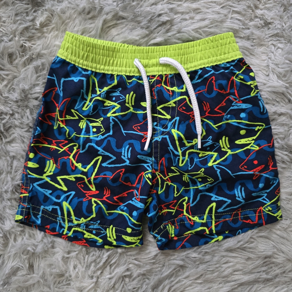 Floatimini Boys Shark Swim Trunks